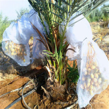 Дата UV белый мешок сетки с волшебная лента для пальмы